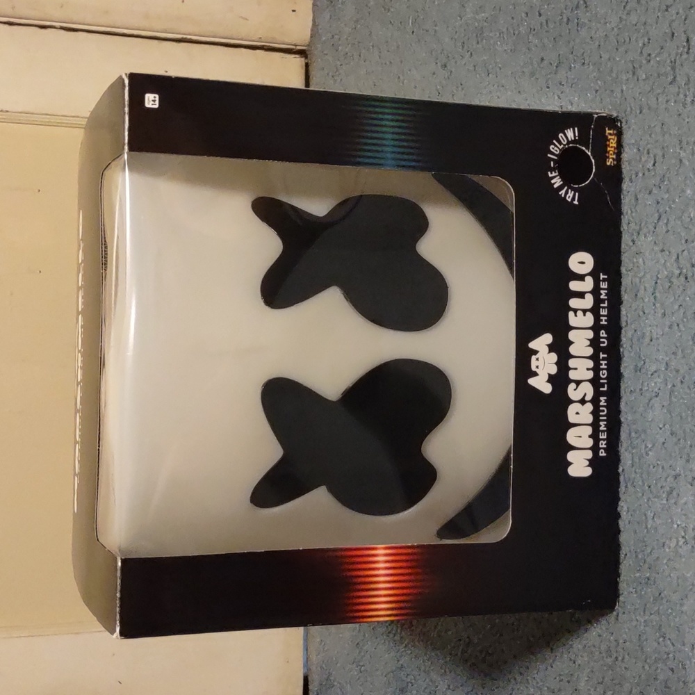 Marshmello light up helmet